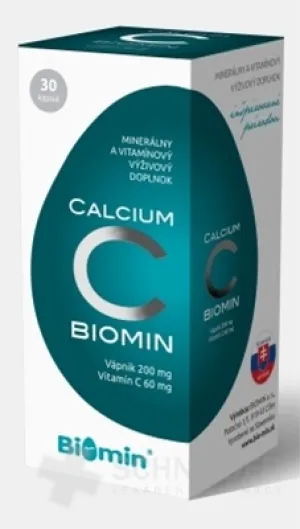 BIOMIN CALCIUM S VITAMÍNOM C