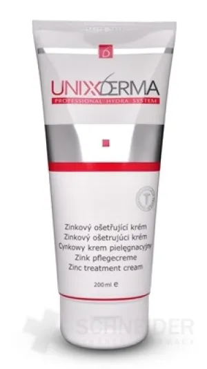 UNIXDERMA Zinkový ošetrujúci krém