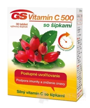 GS Vitamín C 500 so šípkami 2016