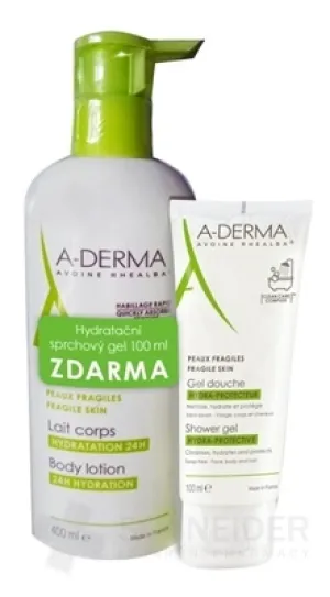 A-DERMA LAIT CORPS HYDRATANT akcia