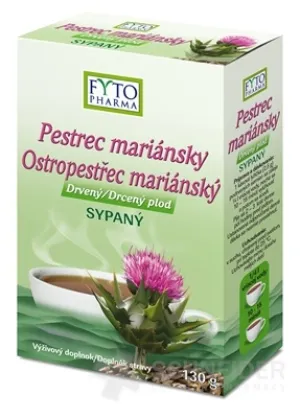 FYTO Pestrec mariánsky, drvený plod
