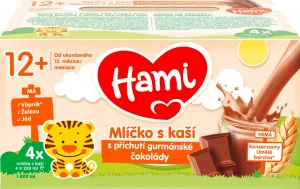 Hami mliečko s kašou s príchuťou čokolády