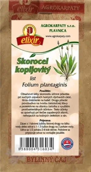 AGROKARPATY SKOROCEL KOPIJOVITÝ list