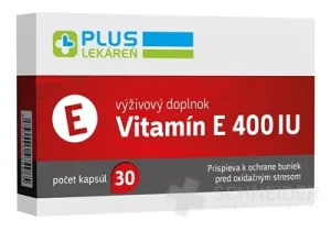 PLUS LEKÁREŇ Vitamín E 400 IU