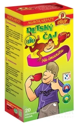 AGROKARPATY DETSKÝ ČAJ BIO Na imunitu