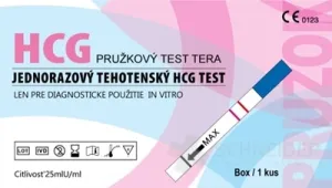 HCG Tehotenský prúžkový test TERA