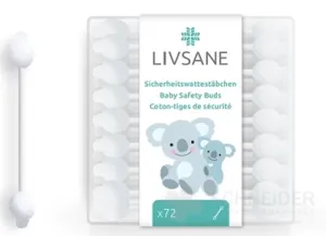 LIVSANE Bezpečnostné vatové tyčinky