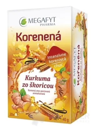 MEGAFYT Korenená Kurkuma so škoricou