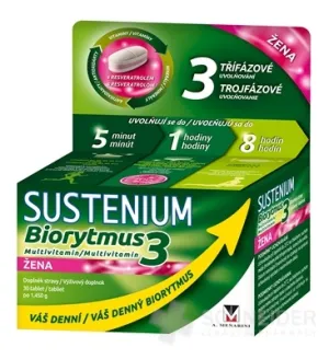 SUSTENIUM Biorytmus 3 multivitamín ŽENA