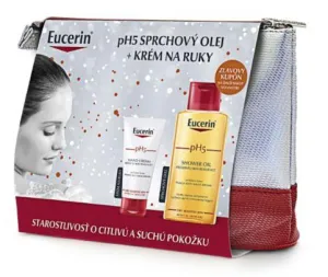 Eucerin pH5 sprchový olej 200ml +  pH5 krém na ruky 75ml