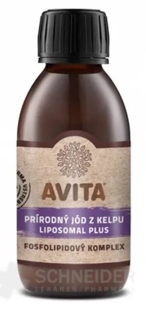 AVITA PRÍRODNÝ JÓD Z KELPU LIPOSOMAL PLUS