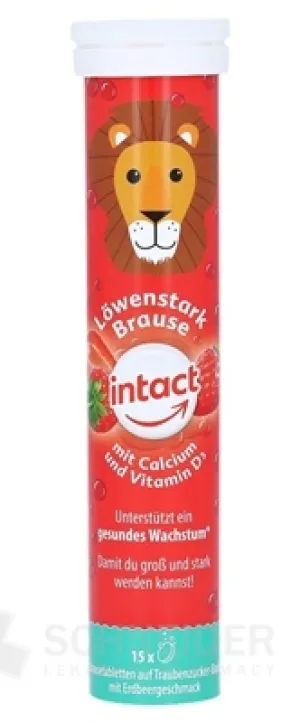 INTACT Silný lev Hroznový cukor, kalcium a vit.D3