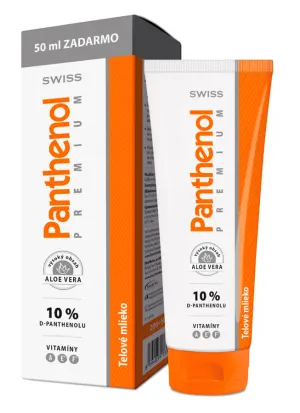 Panthenol SWISS PREMIUM telové mlieko 200+50 ml