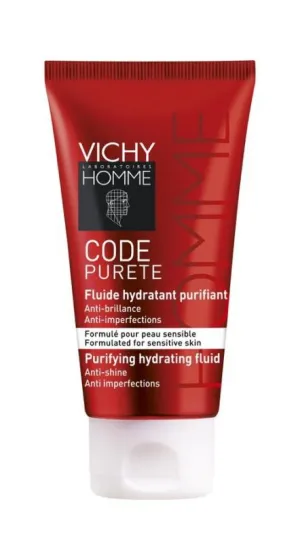 Vichy Homme Code Purete Fluid čistiaca emulzia pre mužov