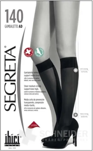 SEGRETA 140 KNEE-HIGH lýtkové pančuchy č. 3