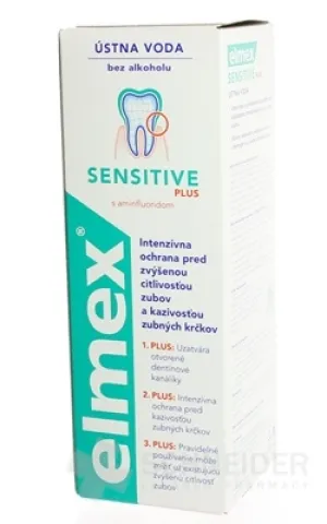 ELMEX ÚSTNA VODA SENSITIVE PLUS