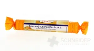 INTACT rolka HROZNOVÝ CUKOR S VIT.C POMARANČ