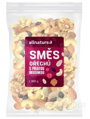 Allnature ZMES ORECHOV S PRAVOU BRUSNICOU