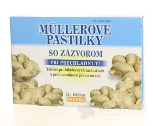 MÜLLEROVE PASTILKY SO ZÁZVOROM