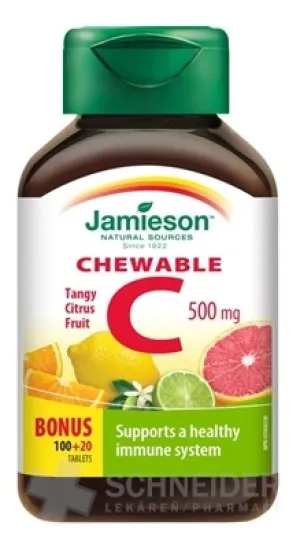 JAMIESON VITAMÍN C 500 mg citrusové ovocie