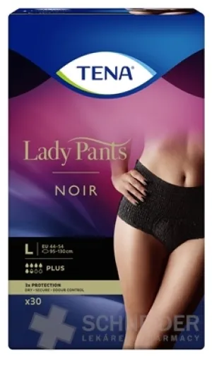 TENA Lady Pants PLUS NOIR LARGE