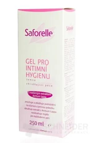 SAFORELLE jemný gél na intímnu hygienu
