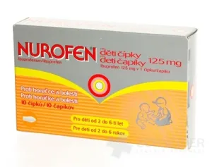 NUROFEN PRE DETI ČAPÍKY 125 mg
