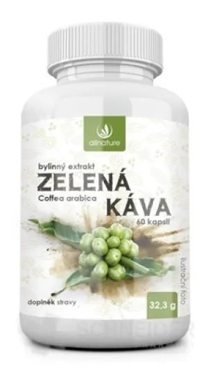 Allnature ZELENÁ KÁVA bylinný extrakt