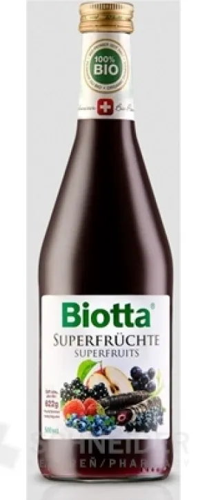 Biotta BIO šťava SUPERFRUITS