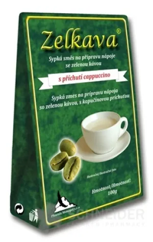 Zelkava s príchuťou cappuccino
