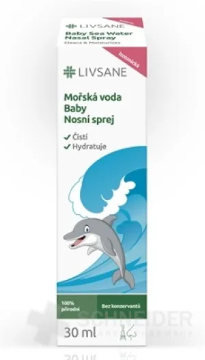 LIVSANE Morská voda Baby izotonická