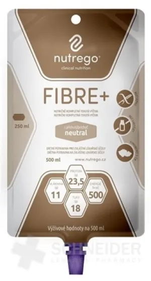 Nutrego FIBRE+ s príchuťou neutral