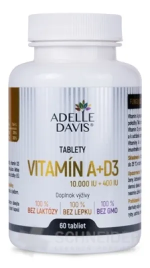 Adelle Davis VITAMÍN A+D3