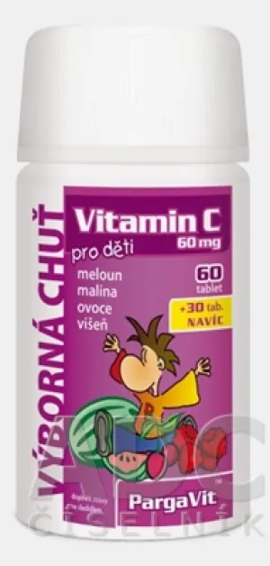 PargaVit VITAMÍN C Mix Plus Pre deti