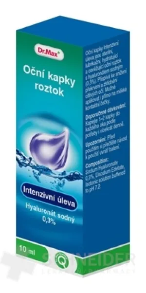 Dr.Max Očné kvapky - intenzívna úľava