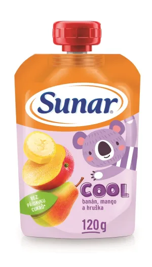 Sunárek COOL ovocie Hruška, Banán, Mango