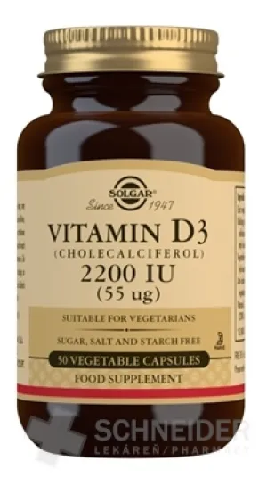 Solgar Vitamín D3 2200 IU