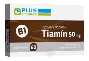 PLUS LEKÁREŇ Tiamín 50 mg (vitamín B1)