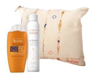 Darček - Taštička k nákupu 1 ks Avene produktu slnečnej ochrany