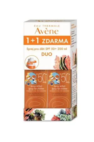 Avene Sprej na opaľovanie pre deti SPF 50+ 2x200ml