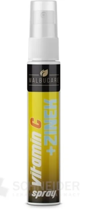 Malbucare Vitamin C + Zinok Spray