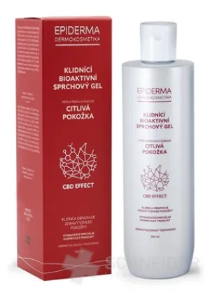 EPIDERMA UPOKOJUJÚCI BIOAKTÍVNY SPRCHOVÝ GÉL