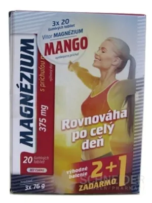 VITAR MAGNÉZIUM 375 mg
