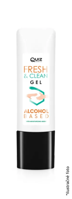 Quiz vysoko účinný gel na ruky 30ml na báze alkoholu