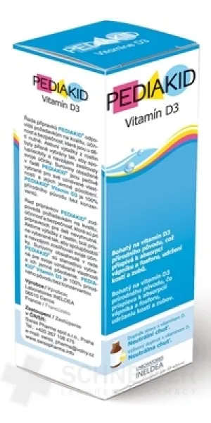 PEDIAKID Vitamín D3