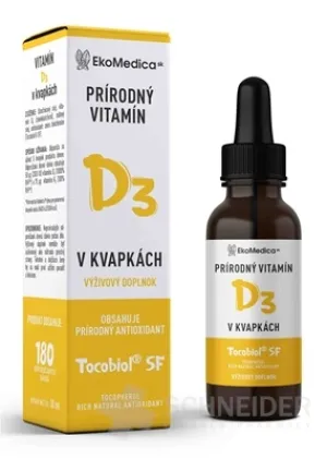 EkoMedica SK Prírodný Vitamín D3
