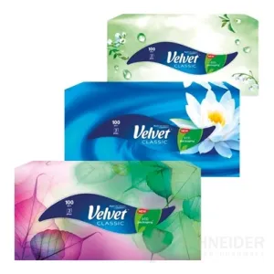 VELVET CLASSIC box papierové vreckovky