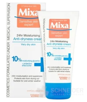 Mixa Anti-dryness cream 24hr Moisturising