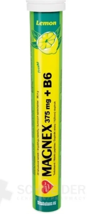 Vitabalans MAGNEX 375 mg + B6 effervescent