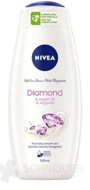 NIVEA Sprchový gél DIAMOND & Argan oil